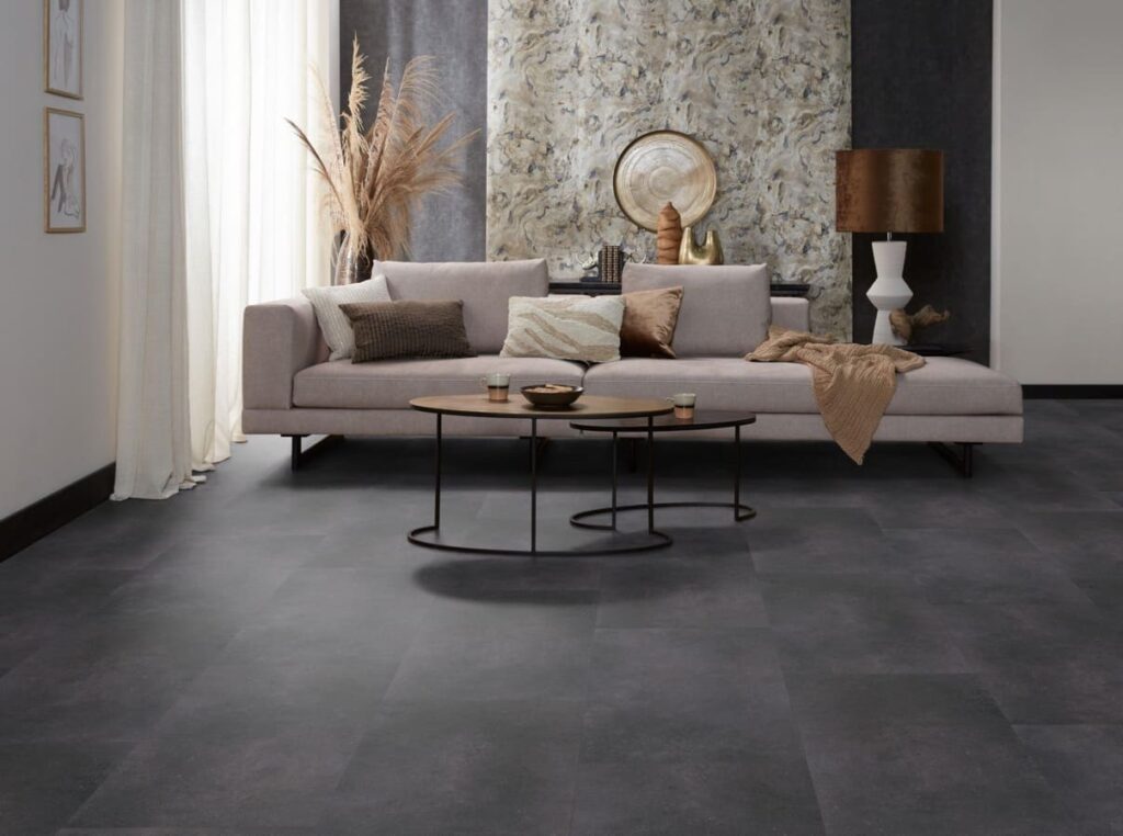 Ambiant Sarino dryback anthracite PVC