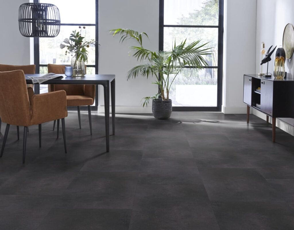 Ambiant Sarino dryback anthracite PVC