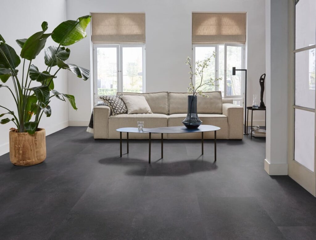 Ambiant Sarino dryback anthracite PVC