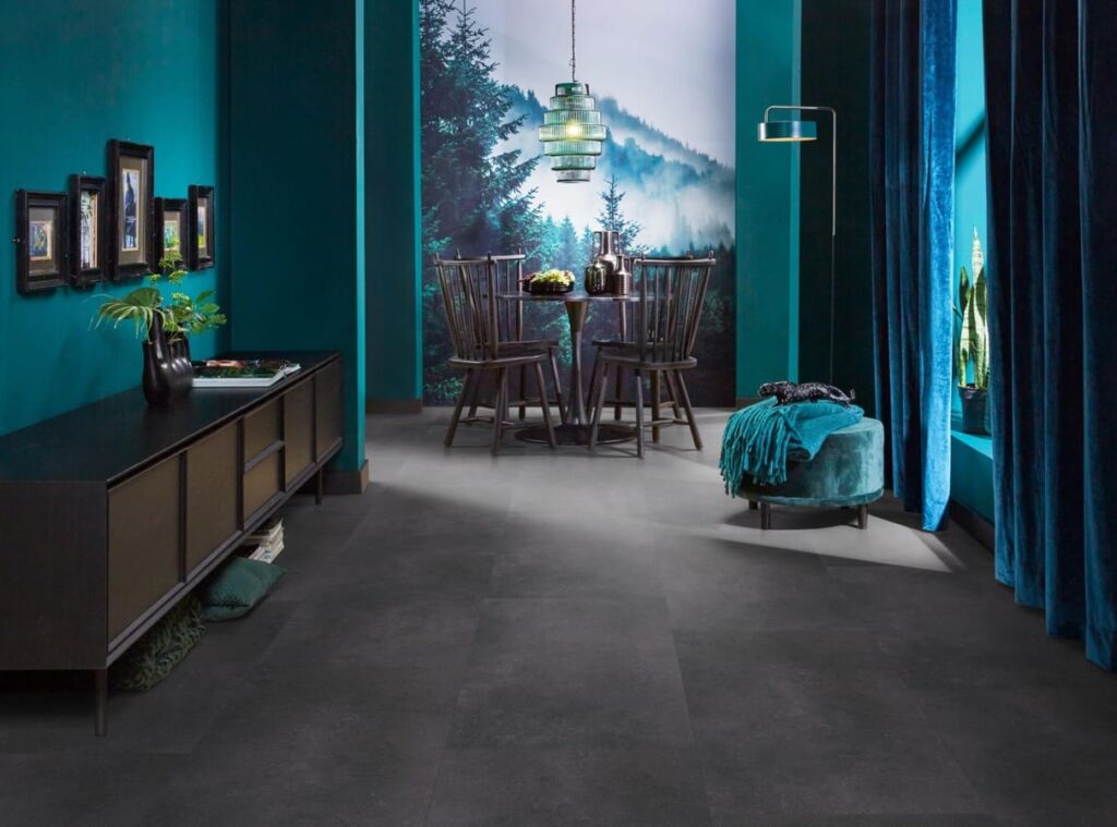 Ambiant Sarino dryback anthracite PVC
