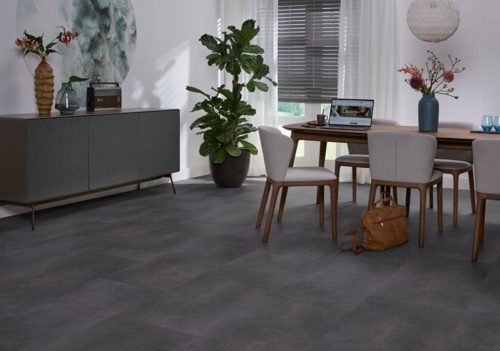 Ambiant Sarino dryback anthracite PVC