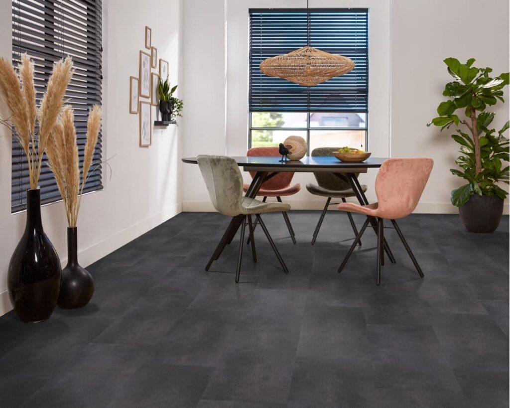 Ambiant Sarino dryback anthracite PVC