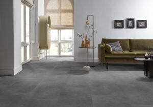 Ambiant Sarino dryback dark grey PVC