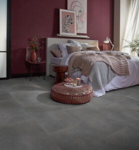 Ambiant Sarino dryback dark grey PVC