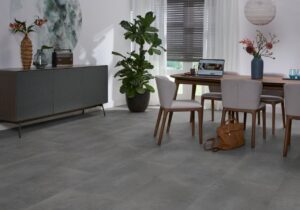 Ambiant Sarino dryback dark grey PVC