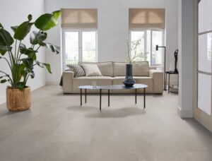 Ambiant Sarino dryback light grey PVC