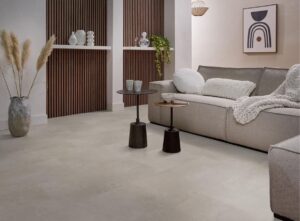 Ambiant Sarino dryback light grey PVC