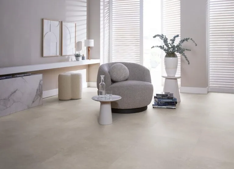 Ambiant Sarino dryback light grey PVC