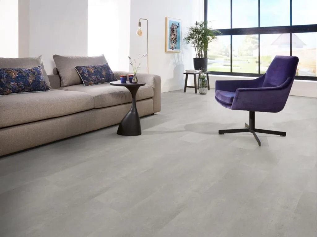 Ambiant Sarino dryback grey PVC