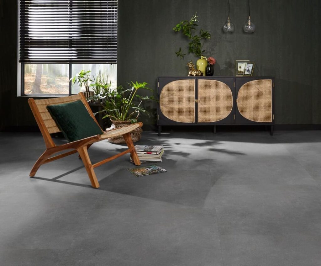 Ambiant Sarino XL dryback dark grey PVC