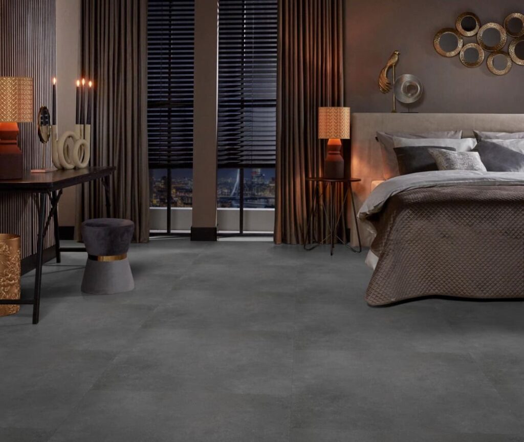Ambiant Sarino XL dryback dark grey PVC