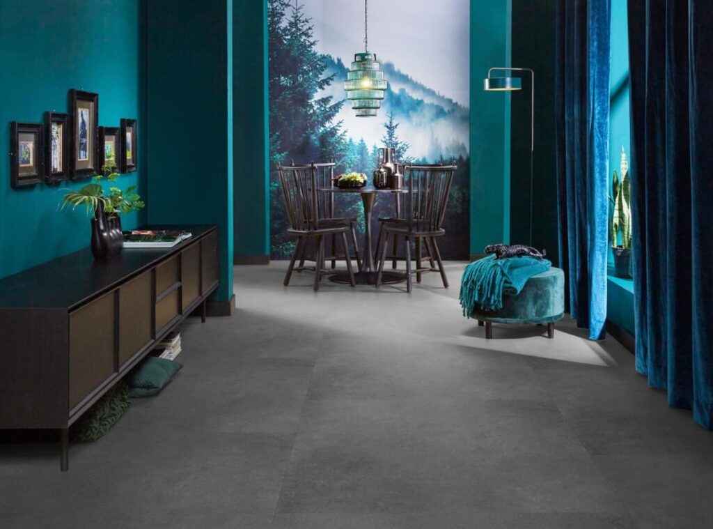 Ambiant Sarino XL dryback dark grey PVC