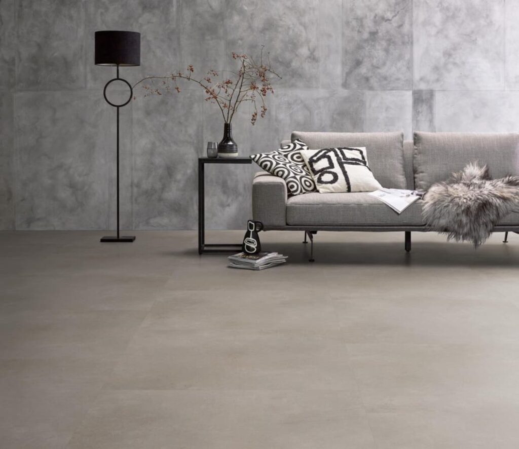 Ambiant Sarino XL dryback light grey PVC