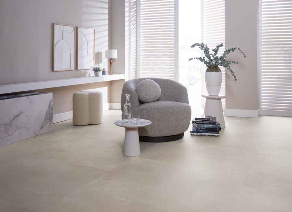 Ambiant Sarino XL dryback light grey PVC