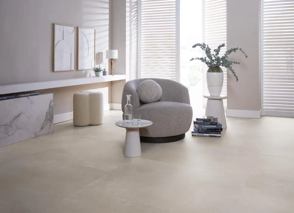 Ambiant Sarino XL dryback light grey PVC