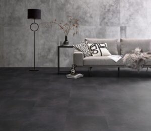 Ambiant Sarino click anthracite PVC