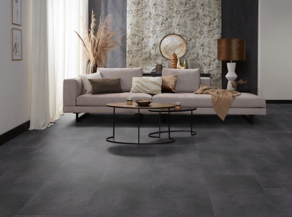 Ambiant Sarino click anthracite PVC