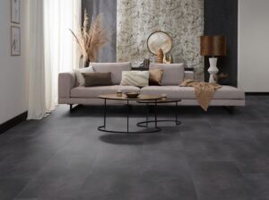 Ambiant Sarino click anthracite PVC