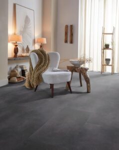 Ambiant Sarino click anthracite PVC