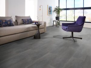 Ambiant Sarino click dark grey PVC