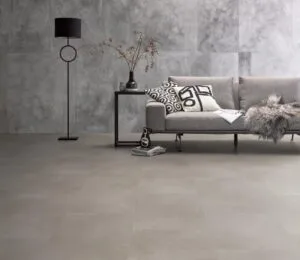 Ambiant Sarino click light grey PVC