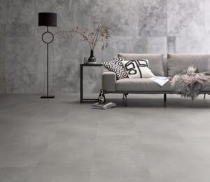 Ambiant Sarino click grey PVC