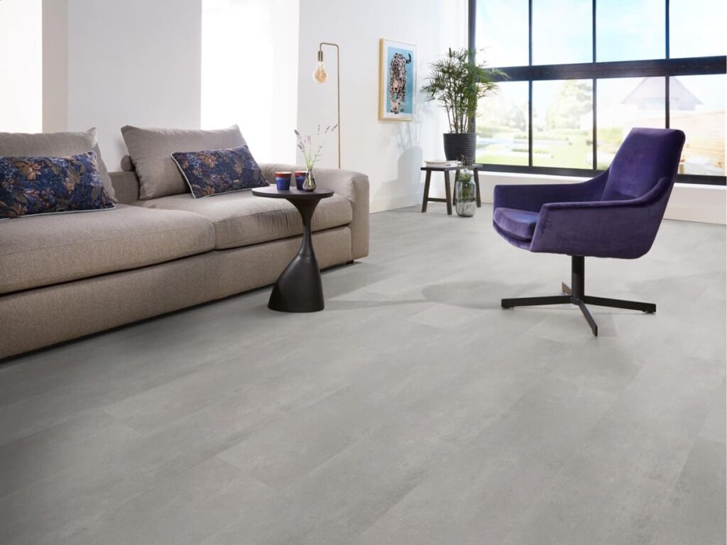 Ambiant Sarino click grey PVC