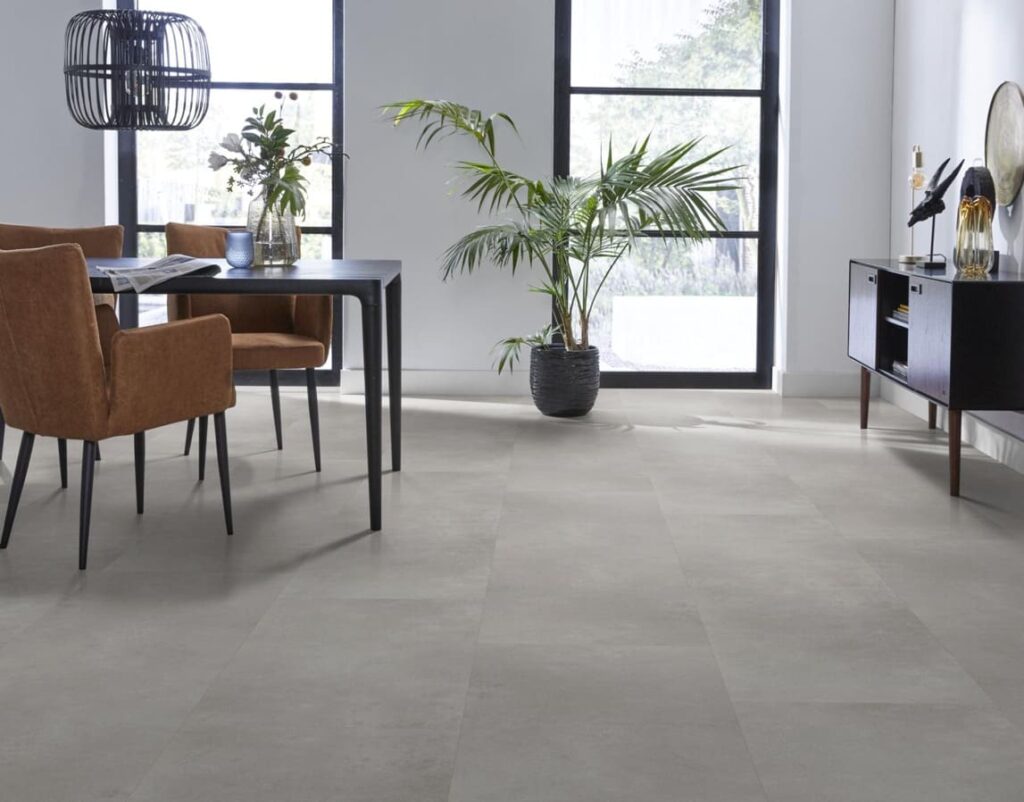 Ambiant Sarino click grey PVC