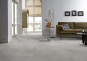 Ambiant Sarino click grey PVC
