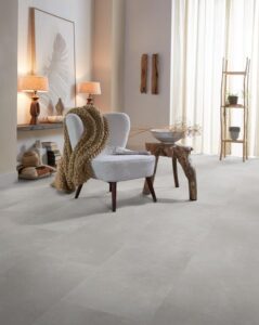 Ambiant Sarino click grey PVC