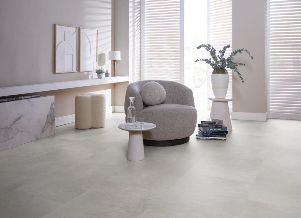 Ambiant Sarino click grey PVC