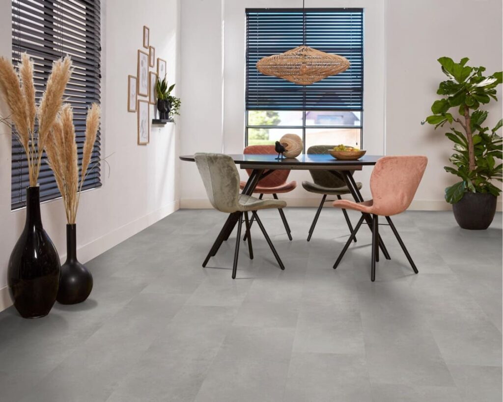 Ambiant Sarino click grey PVC