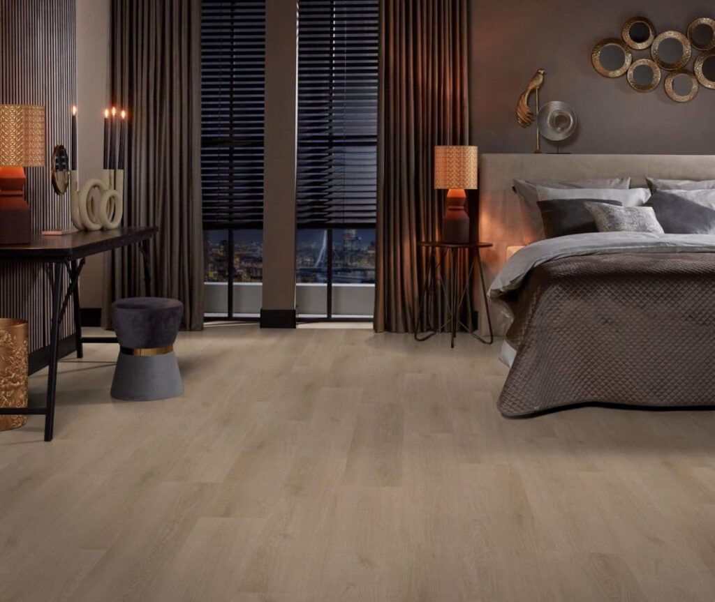 Ambiant Navaro click dark oak PVC