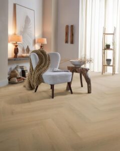Ambiant Spigato Navaro visgraat click light oak PVC