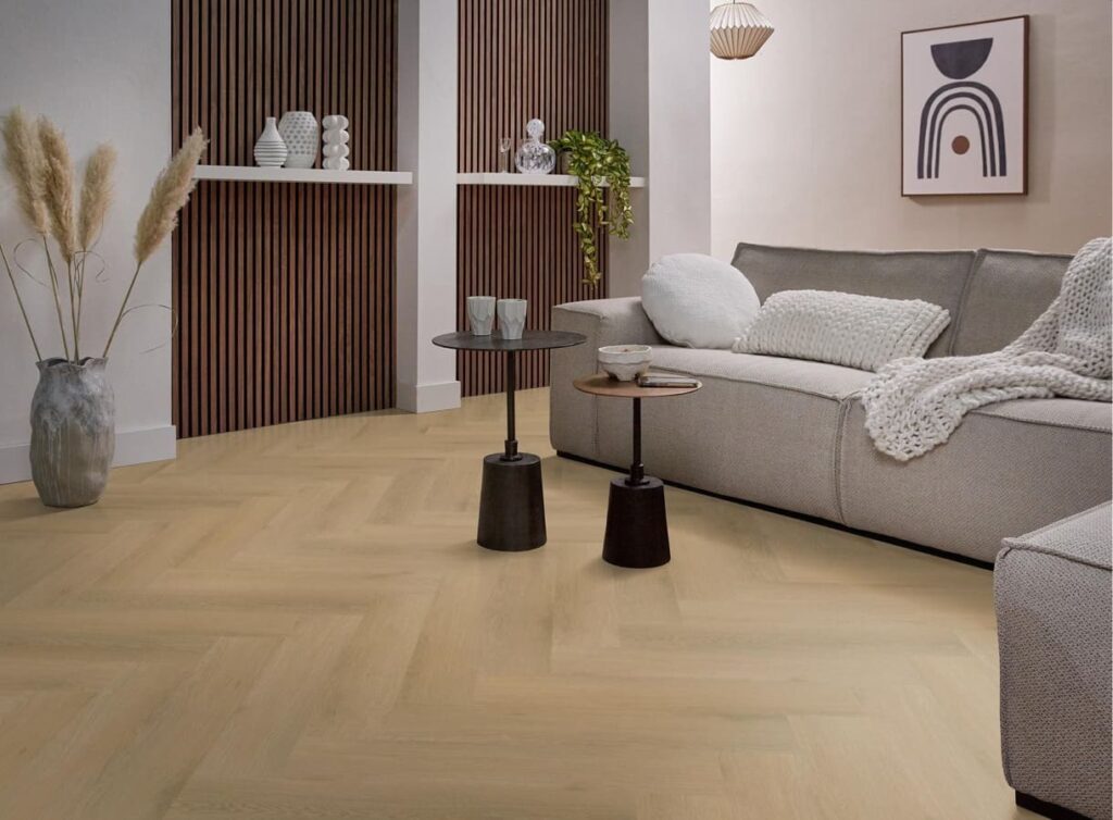 Ambiant Spigato Navaro visgraat click light oak PVC
