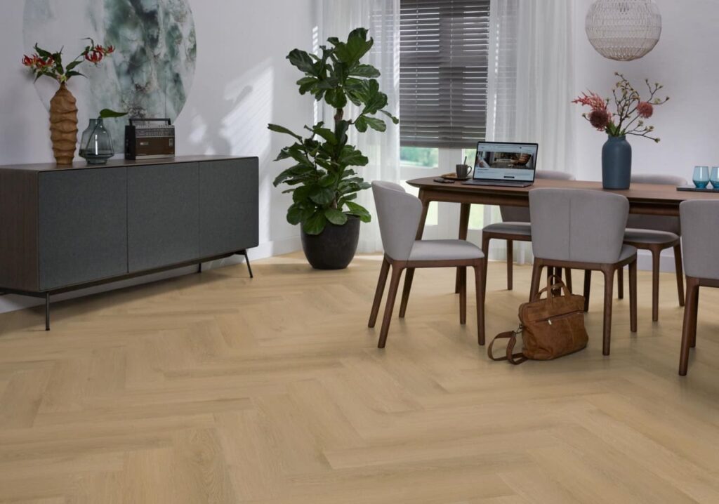 Ambiant Spigato Navaro visgraat click light oak PVC