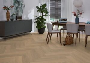 Ambiant Spigato Viranto visgraat dryback warm natural PVC