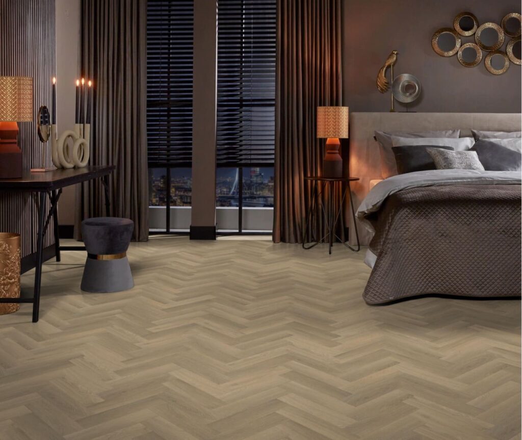 Ambiant Spigato Avanto visgraat smal dryback natural PVC