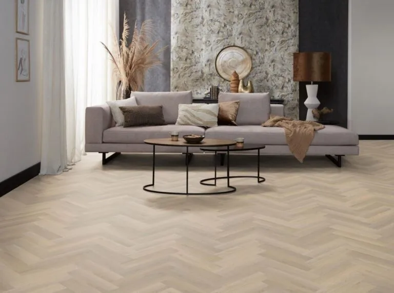 Ambiant Spigato Avanto visgraat smal dryback beige PVC
