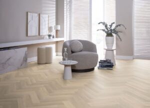 Ambiant Spigato Avanto visgraat smal dryback beige PVC