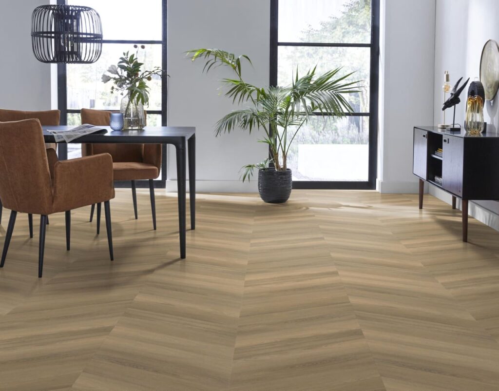 Ambiant Spigato Avanto hongaarse punt dryback natural PVC