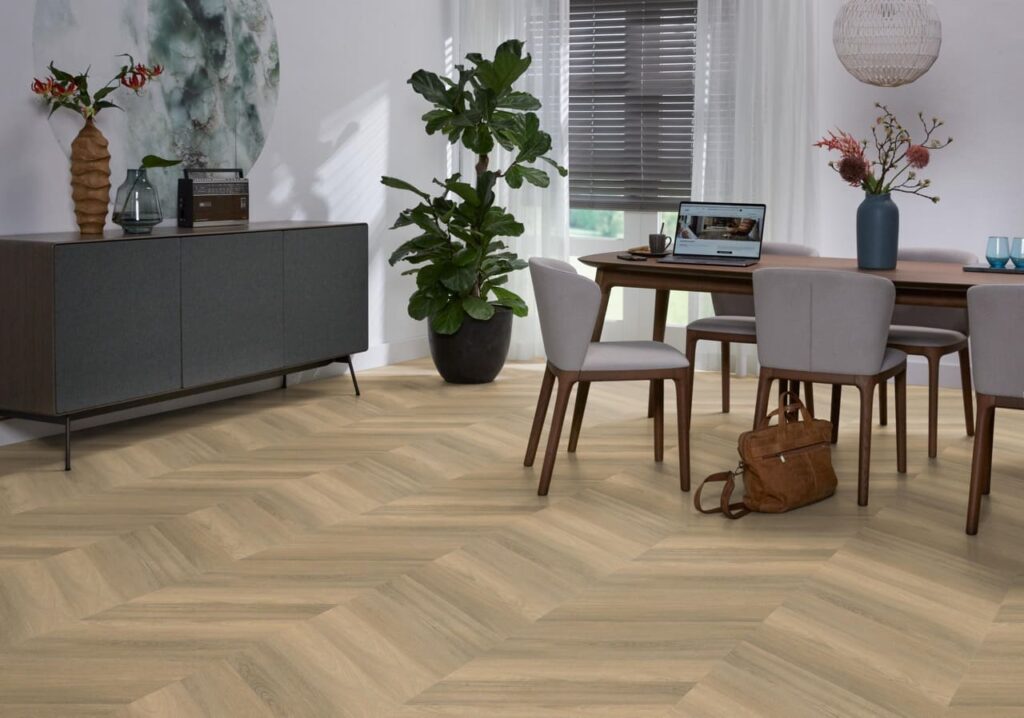 Ambiant Spigato Avanto hongaarse punt dryback natural PVC