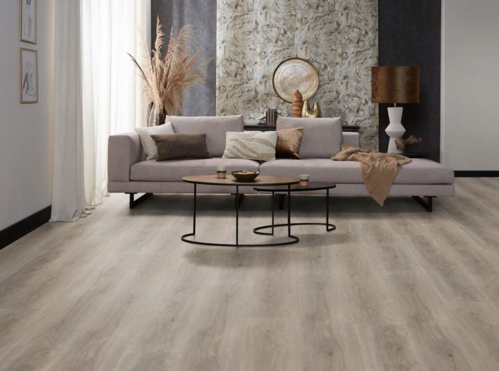 Ambiant Robusto dryback light grey PVC