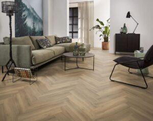 Ambiant Spigato Avanto visgraat dryback natural PVC
