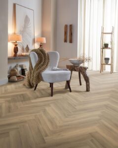 Ambiant Spigato Avanto visgraat dryback natural PVC