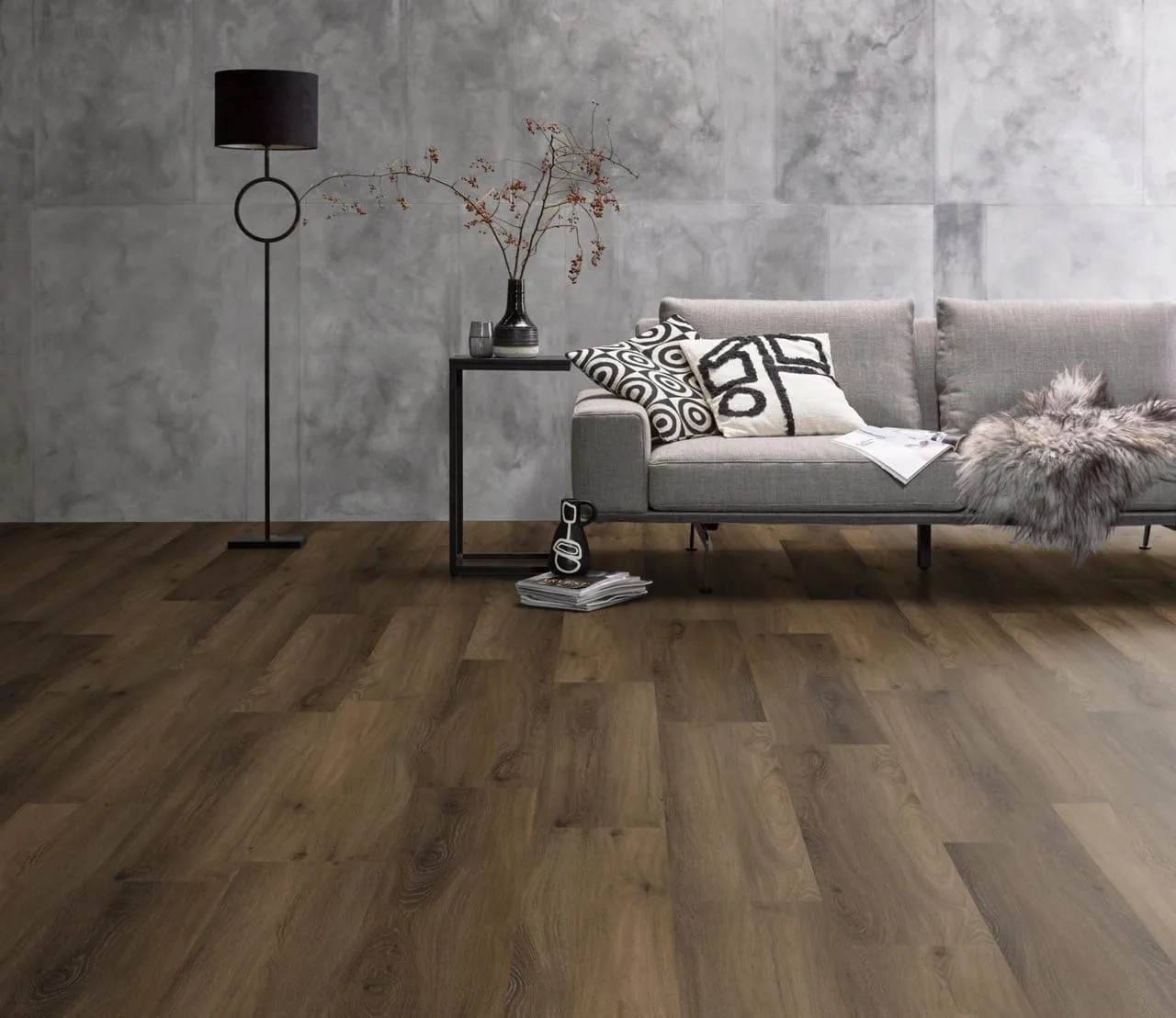 Ambiant Avanto dryback warm brown PVC