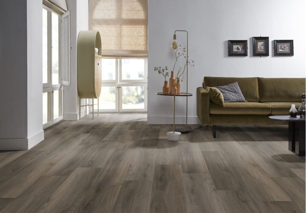 Ambiant Avanto dryback dark grey PVC