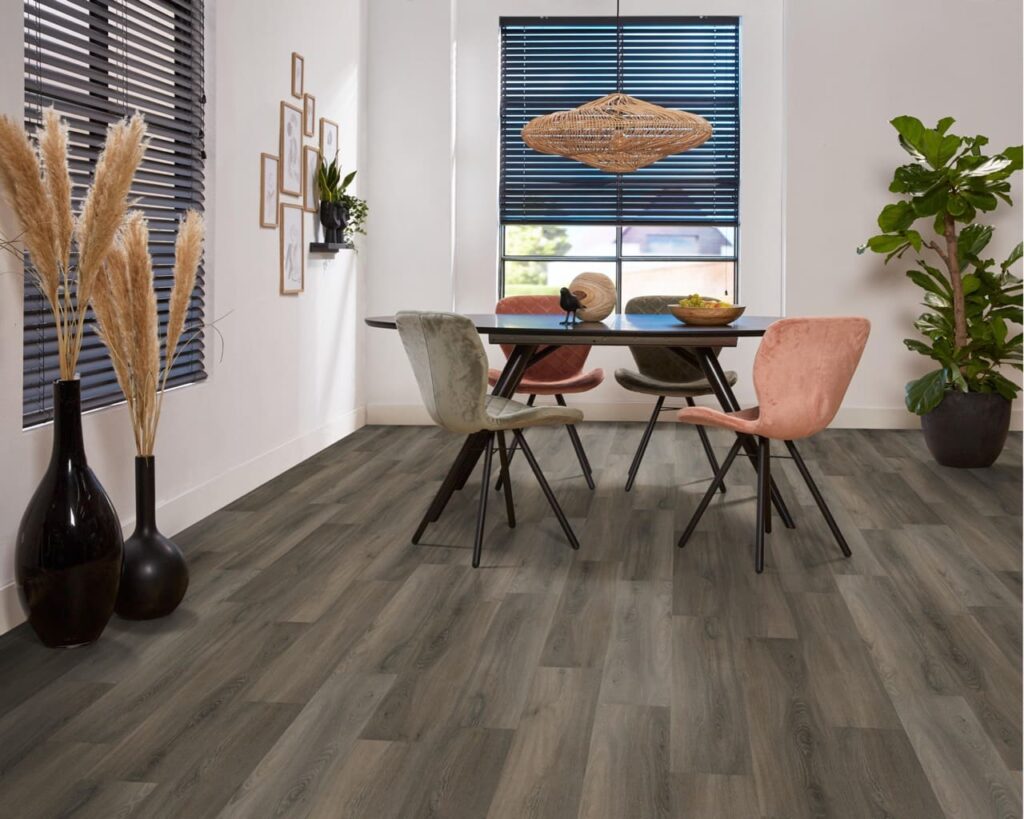Ambiant Avanto dryback dark grey PVC