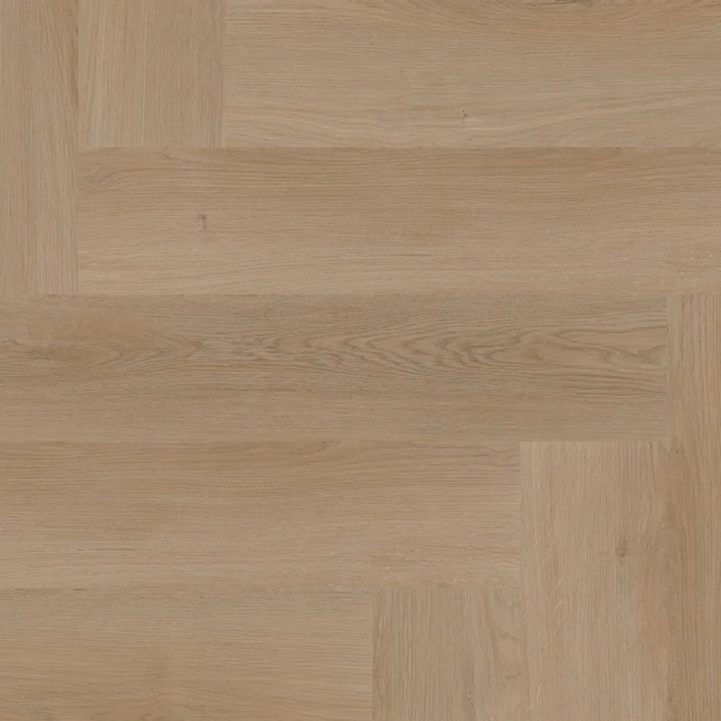 Ambiant Spigato Navaro visgraat dryback natural oak PVC