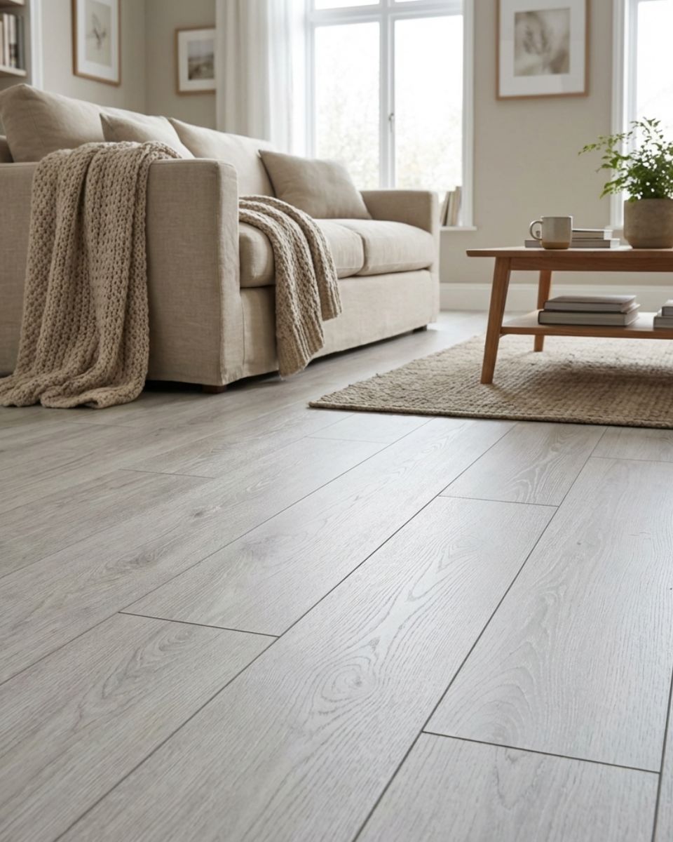 givefloors off white laminaat op=op